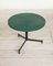 Vintage Modern Green Wood & Metal Coffee Table, 1950s 5