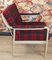 Red & Green Checkered Easy Chair, 1960s 6