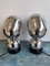 Space Age Italian Metal Chrome Lamps from Reggiani, 1970s, Set of 2, Image 5