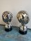 Space Age Italian Metal Chrome Lamps from Reggiani, 1970s, Set of 2, Image 10