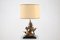 Gilded Bronze Seated Buddha Table Lamp 1