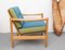 Blue and Apple Green Armchair, 1960s 2