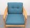 Sessel in Blau & Apfelgrün, 1960er 4