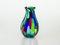 Handgefertigte Acquamarina Vase aus Muranoglas von Angelo Ballarin 3