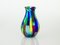Handgefertigte Acquamarina Vase aus Muranoglas von Angelo Ballarin 1