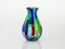 Jarrón Acquamarina de cristal de Murano hecho a mano de Angelo Ballarin, Imagen 2