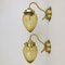 Swedish Brass Wall Lamps from Ewa Varnamo, 1960s, Set of 2 4