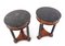 20th Century Empire Marble Gueridon Side Tables, Italy, Set of 2 2