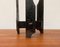 Mid-Century Brutalist Wrought Iron Candle Holder 14