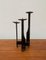Mid-Century Brutalist Wrought Iron Candle Holder 28