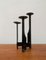 Mid-Century Brutalist Wrought Iron Candle Holder 27