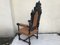 Antique Renaissance 19th Century Throne Chairs 5