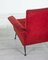Vintage Red Fabric Armchair, 1970s 3