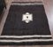 Turkish Handmade Black Wool Oushak Area Rug, Image 2