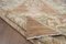 Alfombra de pasillo Oushak turca hecha a mano en marrón, Imagen 7