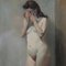 Nackte Frau, 1960er, Öl auf Leinwand, gerahmt 2