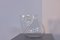 Jarrón de cristal de Murano transparente de Alfredo Barbini, años 80, Imagen 5