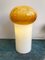 Italian Bubble Murano Glass Mushroom Lamp from Vistosi, 1970s 6