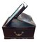 Chinese Mahogany Wood Travel Toiletry Case 12