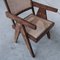 Chaise de Bureau Mid-Century en Jonc par Pierre Jeanneret 2