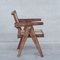 Chaise de Bureau Mid-Century en Jonc par Pierre Jeanneret 3