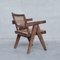 Chaise de Bureau Mid-Century en Jonc par Pierre Jeanneret 8