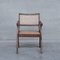 Chaise de Bureau Mid-Century en Jonc par Pierre Jeanneret 9
