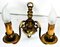 French Brass Wall Lamps, Set of 2 6