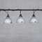 Lámparas colgantes Helioray inglesas antiguas de vidrio de mercurio, Imagen 1