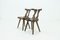Brutalist Solid Oak Sculptural Side Chair, 1960s 5