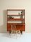Vintage Scandinavian Library Sideboard with Removable Desk 4