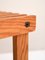 Banc Scandinave Vintage en Bois 4