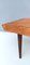 Mid-Century Italian Solid Wood Bench with Ebonized Wood Legs 8