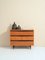 Vintage Teak Chest of Drawers with Black Details 3