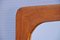 Danish Mirror in Teak, 1960s, Image 7