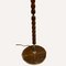 Mid-Century Danish Modernist Teak Metal and Brass Floor Lamp 8