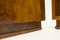 Comodini Art Déco in legno e ottone, set di 2, Immagine 14