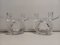 French Crystal Candle Holders, 1950s, Set of 2 1