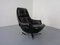 Adjustable Danish Leather Swivel Chair by Gustav Thams, 1960s 3
