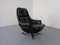 Adjustable Danish Leather Swivel Chair by Gustav Thams, 1960s, Image 3