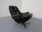 Adjustable Danish Leather Swivel Chair by Gustav Thams, 1960s 2