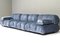 Velours 1st Edition Camaleonda Sofa von Mario Bellini für B & b Italia / C & b Italia, 4er Set 6