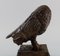 Bronze Owl Sculpture 7