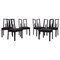 1 of 6 Dining Chairs, Italy, 1940s, Image 1