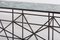 Italian Steel & Marble Sideboard or Shelf by Giovanni Ferrabini, 1950s 5