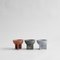 Mini Terracotta Osaka Bowls by 101 Copenhagen, Set of 4, Image 2