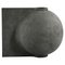 Dark Grey Big Offset Vase by 101 Copenhagen 1