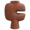 Medium Terracotta Tribal Vases by 101 Copenhagen, Set of 2, Image 1