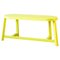 Lonna Bench in Ultra Yellow by Made by Choice, Image 1