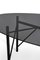 Nero Tubular Table in Oval Shape by Mentemano, Image 4